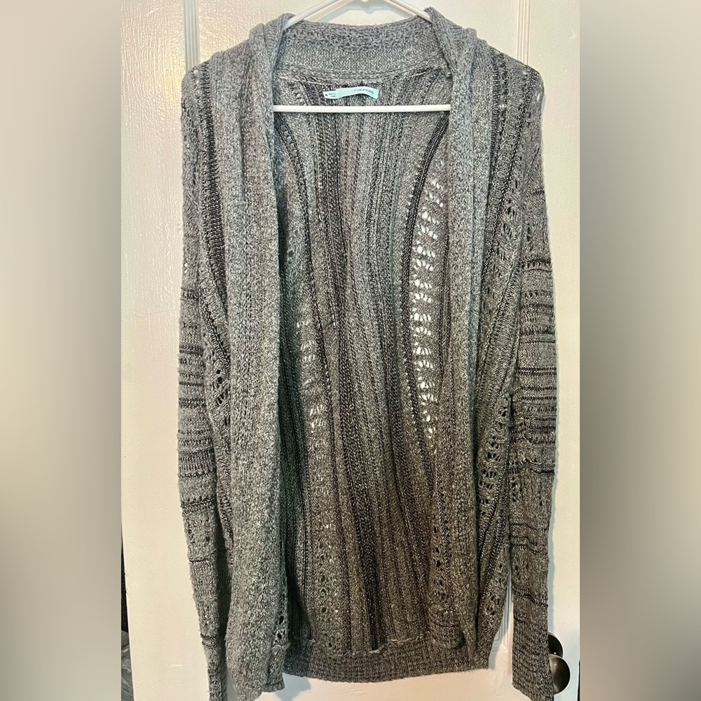 Maurice’s MED black and silver cardigan